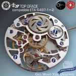 Movement Calibre DB9 Rhodium Skeleton Compat. Eta 6497-2 Top Grade Swiss Made. Fixed Price $450.00.