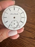 16 Size Illinois Original Us Enamel Pocket Watch Dial (C13). Fixed Price $55.00.