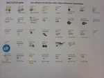 As(a Schild) Caliber 1712, 1713 Watch Parts 201, 210, 227, 703, 710, 2633, 5750+. Fixed Price $20.00.