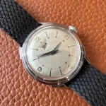 Vintage Men Wittnauer Stainless Steel 17J Automatic 11WIG Power Reserve Runs. Fixed Price $225.00.