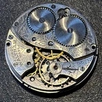 1907 Waltham 160 Pocket Watch Movement Size 0S 7J Hunter For Parts Not Working. Fixed Price $20.00.
