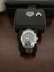 Tag Heuer Link Blue Men's Watch - CJ1112.BA0576 Chronograph, Mens Diving, Diver.. Fixed Price $1334.00.