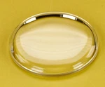 Sternkreuz Acrylic Domed Watch Glass Crystal Chrome Silver Tension Ring 17-37MM. Fixed Price $24.47.