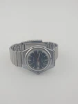 Timex Q Vtg Day Date Black Dial Red Lines 39MM Men's Watch 96850 06477. Fixed Price $750.00.