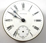 Vintage Waltham P.s Bartlett 18S 17J Of 24HR Dial Pocket Watch Movement Lot.ek. Fixed Price $59.99.