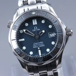 New Batt EXC+5 Omega Seamaster 300M 2562.80 Black Quartz Men's Watch 36MM Japan. Fixed Price $1449.00.