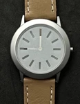 New 2011 Projects Mystery Dial Men 34MM Ultra Slim (5MM) Quartz Watch Ss Gray. Fixed Price $175.00.