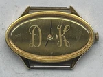 Lady's Dk Swiss Made Mechanical Wind Up Oval Watch - 29X50MM Working. Fixed Price $50.00.