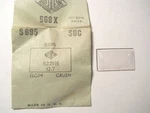 Suc S695 Watch Crystal For Elgin Gruen - 22.9 X 12.7 Mm Replacement / Repair. Fixed Price $9.95.