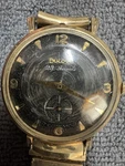 Men's Vintage 1958 Gold Plated Watch Bulova "his Excellency" 10BP. Manual Wind. Fixed Price $200.00.