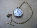 Vintage Elgin B.w. Raymond, 21 Jewels, 8 Adjustments, 16SIZE, 10K G.f. Fob Chain. Fixed Price $750.00.