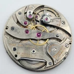Vintage Agassiz 17J Pocket Watch Movement For Tiffany & Co Six Adj SB820. Fixed Price $249.95.