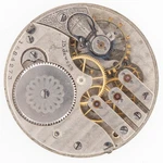 Illinois Grade 183 Model 4 16-SIZE 15-JEWEL Antique Pocket Watch Movement, Runs. Fixed Price $68.00.