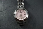 Seiko Women Pink Dial 7N82-0GZ0 Stainless Steel Date Quartz Wristwatch. Fixed Price $59.00.