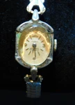 Garon 17 Jewels Antimagnetic Shock Resistant Silver Tone Ladies Watch Runs Good. Fixed Price $12.00.