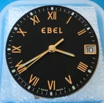 Men's Quartz Ebel Wrist Watch Movement Cal. 187-2 Keeping Time Nice Black Dial!. Fixed Price $295.00.