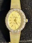 Dufonte Lucien Picard Genuine Diamonds Bezel Quartz Ladies Watch. Fixed Price $82.99.