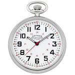 Gotham Men's Stainless Steel Mechanical Hand Wind Railroad Pocket Watch. Fixed Price $129.95.