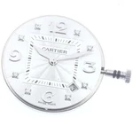 Cartier Genuine Movement Pasha CAL.500MC 8P Diamond Ladies Watch Silver Working. Fixed Price $1410.88.