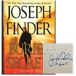 Buried Secrets By Joseph Finder Signed 1ST Edition 2011 Hard Cover - Dust. Fixed Price $14.84.