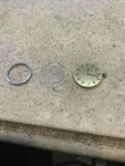 Hamilton Quartz Movement Cal 705 W/ Gold Dial, Crystal (not Tested). Fixed Price $50.00.