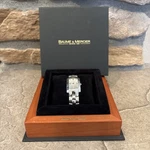 Baume & Mercier Geneve Hampton 1830 Steel 30M Quartz Xl Ladies Watch (with Box). Fixed Price $325.00.