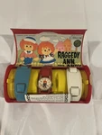 Bradley Time 1971: Raggedy Ann Andy Watch, With 2 Extra Bands Never Worn. Fixed Price $65.00.