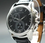 Hamilton Jazzmaster Chronograph H326120 Black Dial 43 Quartz Men's Swiss Made. Fixed Price $360.00.