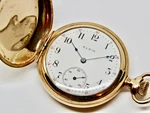 Antique 1910 Elgin Medical Size 6S Hunting Case Pocket Watch. Fixed Price $495.00.