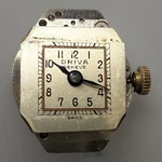 Driva Geneve Swiss 17 Jewel Watch Movement Dial Crown. Fixed Price $65.00.