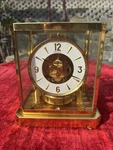 Jaeger Lecoultre Atmos 15 Jewels Brass Clock 1971 W/label Runs Great 528-8. Fixed Price $799.00.