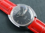 Longines Admiral Star Automatic, Day Date, Black Dial, Vintage, Cal 503. Fixed Price $687.76.