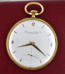 Iwc Pocket Watch Vintage 18K Gold International Co 45.7MM. Fixed Price $3495.00.