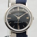 Eterna-matic Centenmaire 61 Swiss Date CAL.1438U Black Color 34MM Vintage Watch. Fixed Price $497.00.