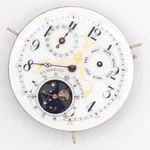 High Grade Swiss 42.9 X 12.4 Mm Calendar Moonphase Antique Pocket Watch Movement. Fixed Price $200.00.