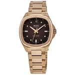 New Mido Multifort Automatic Brown Diamond Women's Watch M049.307.33.296.00. Fixed Price $1350.00.