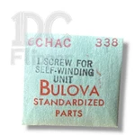 Bulova Self Winding Unit Screw #338 6CHAC, 6COAC, 6CMA, 6CMAC Nos. Fixed Price $9.99.