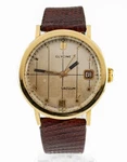 Glycine 18K Yellow Gold Men's Vintage Vacuum Automatic Watch 2472. Fixed Price $2880.00.