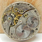 Vintage 1907 Waltham 165 Nickeled 15 Jewel 0S Hunting Pocket Watch Movement. Fixed Price $49.00.