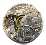 Vintage Elgin Grade 301 12S 7J Hunting Pocket Watch Movement Lot.wf. Fixed Price $29.99.