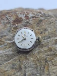Omega Watch Movement Caliber 483- 17J Complete W/ Dial.hands & Crown Running (a). Fixed Price $48.00.