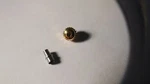 Swiss Made Crown Yellow (plated) 5.3MM With Tube 5474Y Screwdown Type For Repair. Fixed Price $35.00.