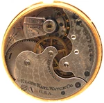 1900 Elgin Pocket Watch Movement 8973544 Grade 222 0S 7J (LJ2). Fixed Price $29.95.