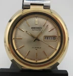 Vintage Seiko Automatic Ufo Two-tone Steel Bracelet Watch 7006-7290 7006-7169. Fixed Price $175.00.