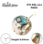 Eta 951.111 Rado-swiss Quartz Movement-white Disk At 3-HEIGHT:5.64MM-3 Hands.. Fixed Price $158.99.
