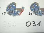 Eta 954.031, Esa 954.031; Rare New Original Circuit For Classic Swiss Watches. Fixed Price $55.00.