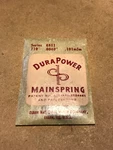 Elgin Durapower Factory Mainspring For 11/0S & 13/0S No. 6811 - Alloy. Fixed Price $6.00.