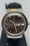 Vintage Timex Mens Watch Cal. M106 Marlin 1977 Serviced.. Fixed Price $80.00.