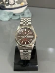 Rado Purple Horse Vintage Men Automatic Swiss Watch Red Gradient Dial. Fixed Price $300.00.