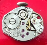 Waltham 17J Watch Movement (removed From Gold Case/balance Runs). Fixed Price $9.95.
